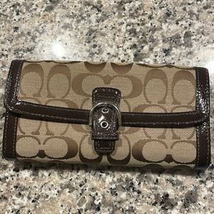Coach Trifold Wallet